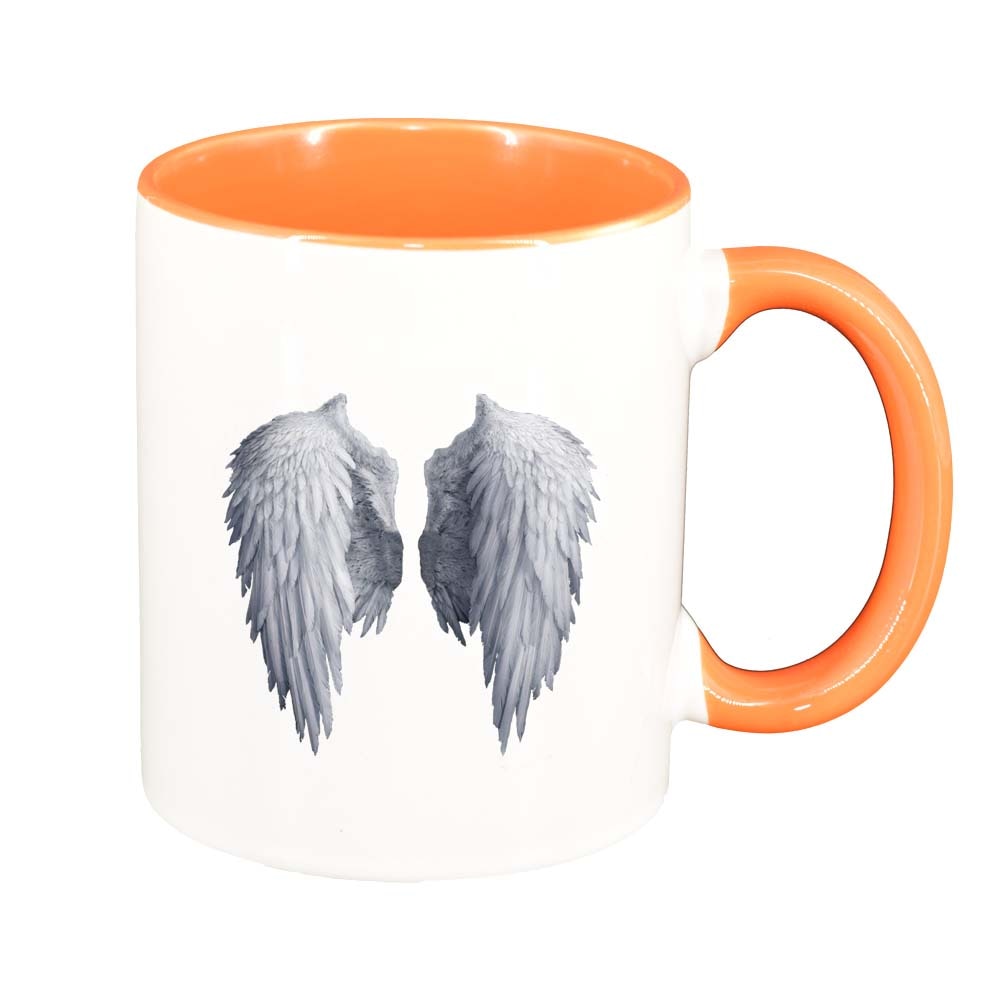 Cana Inger, interior portocaliu, 330ml, D238