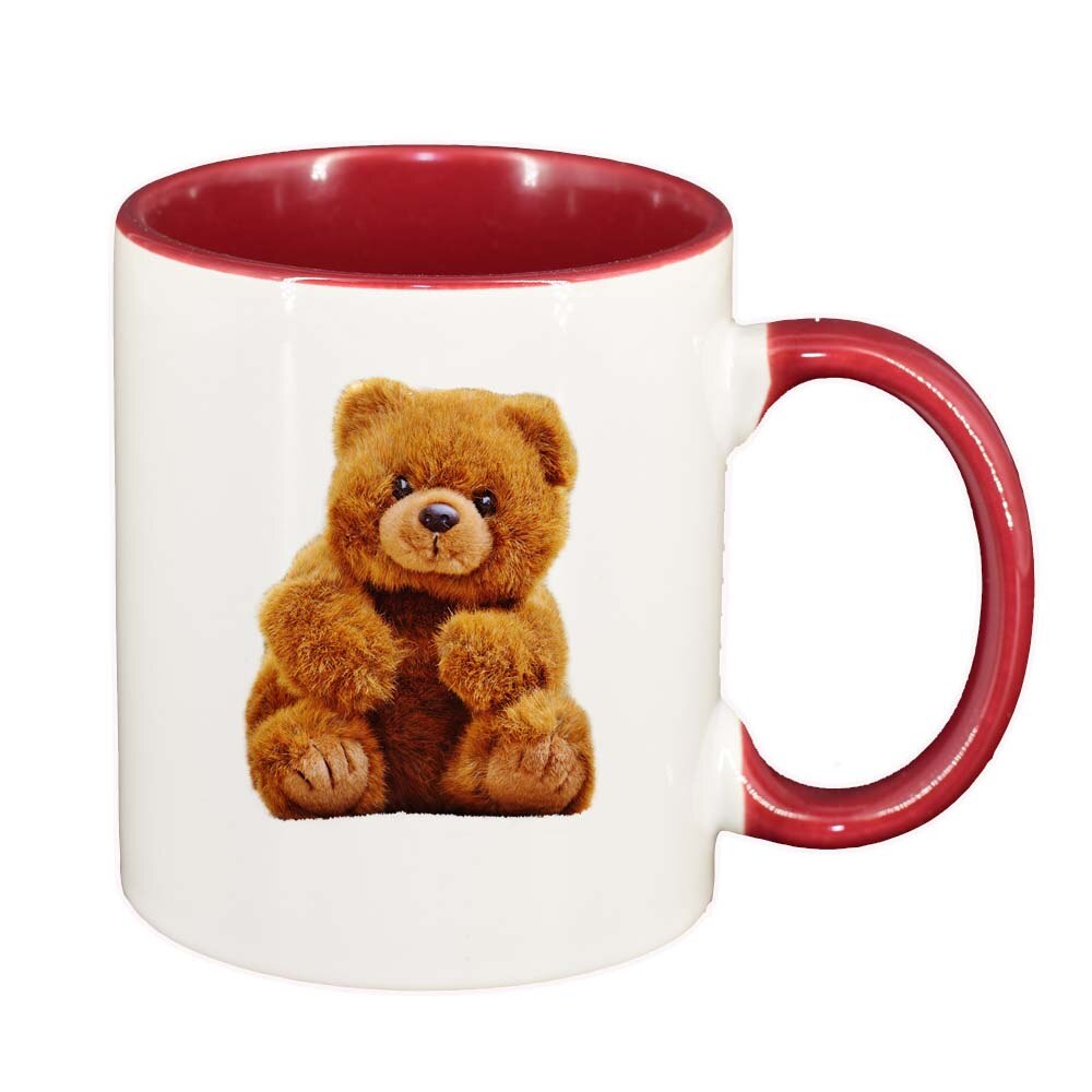 Cana Teddy, interior rosu, 330ml, D236