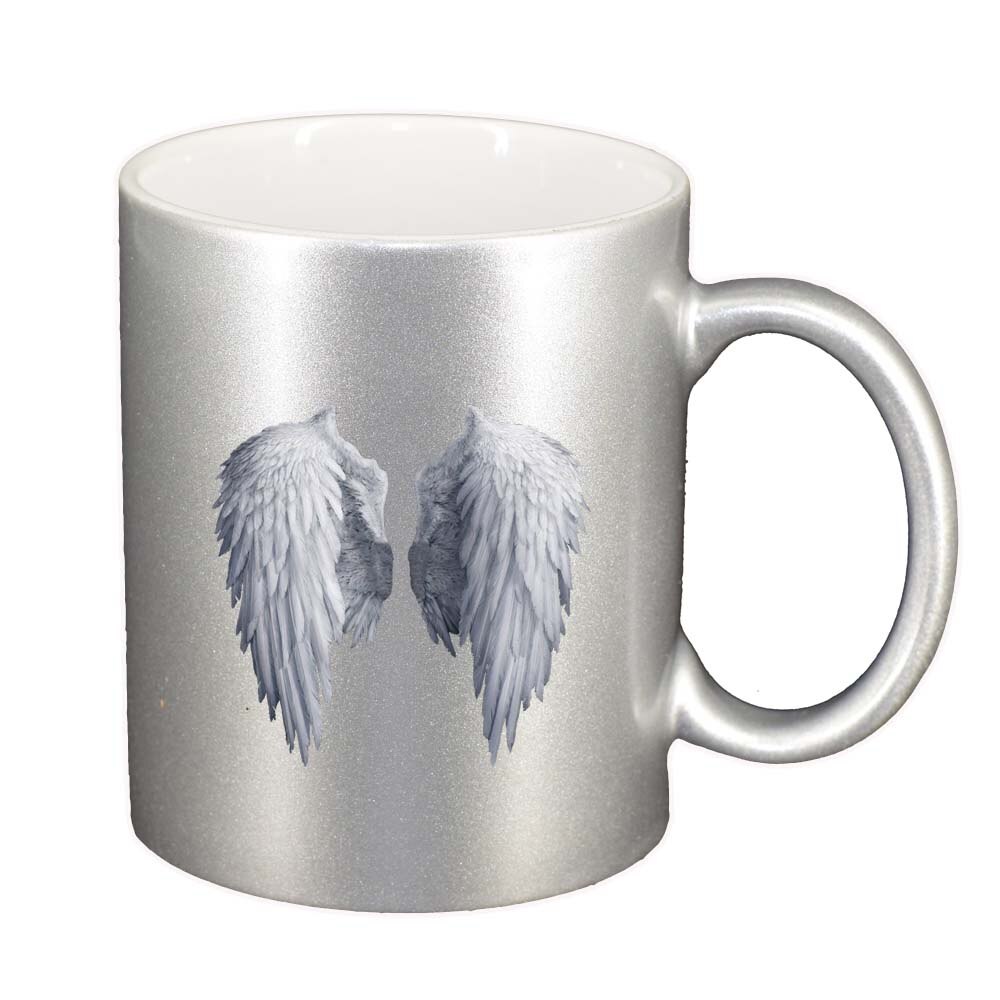 Cana Inger, argintiu sidefata, 330ml, D238