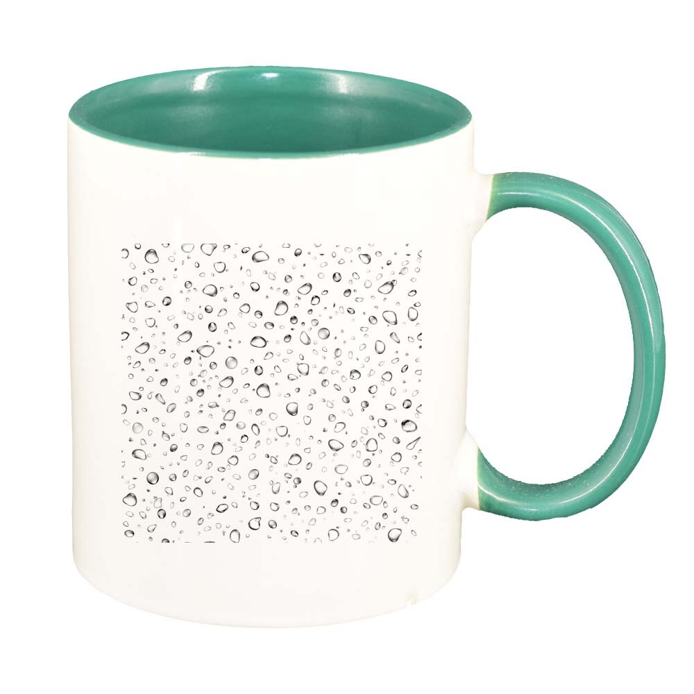 Cana Drops, interior verde, 330ml, D237