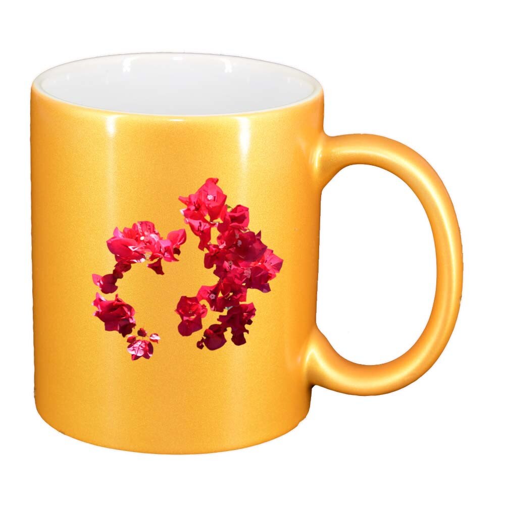 Cana Floare, auriu sidefata, 330ml, D247