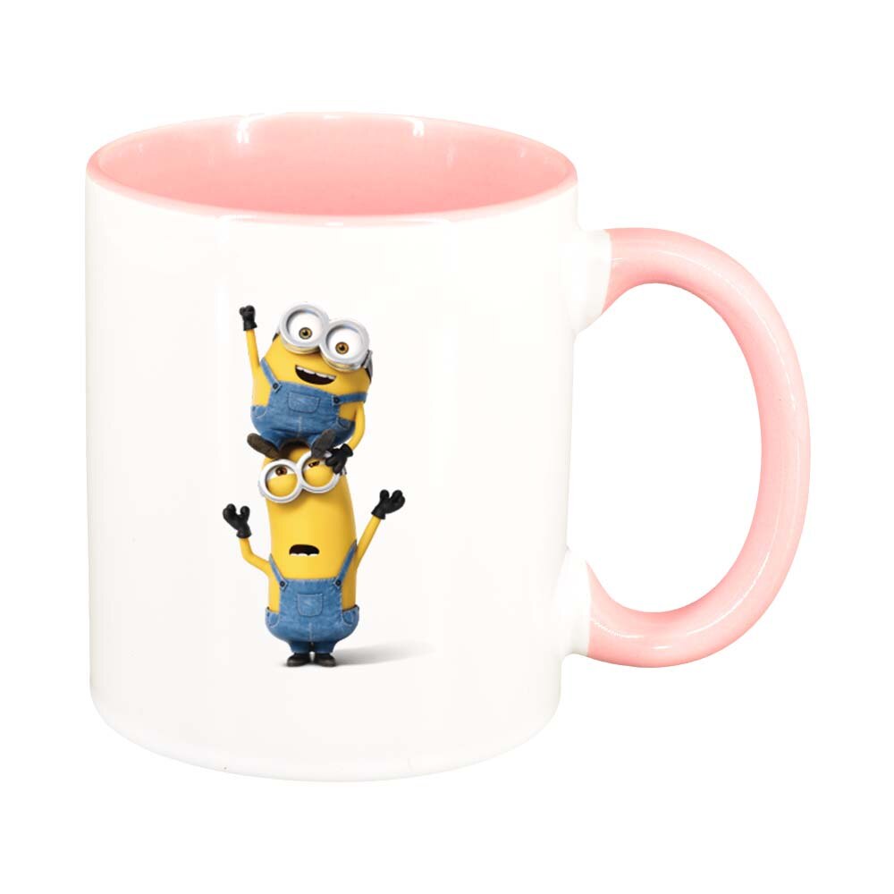 Cana Minion, interior roz, 330ml, D245