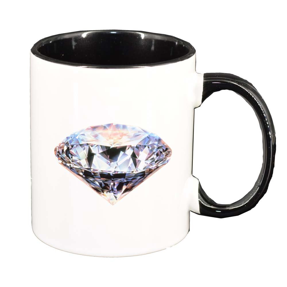 Cana Diamant, interior negru, 330ml, D240