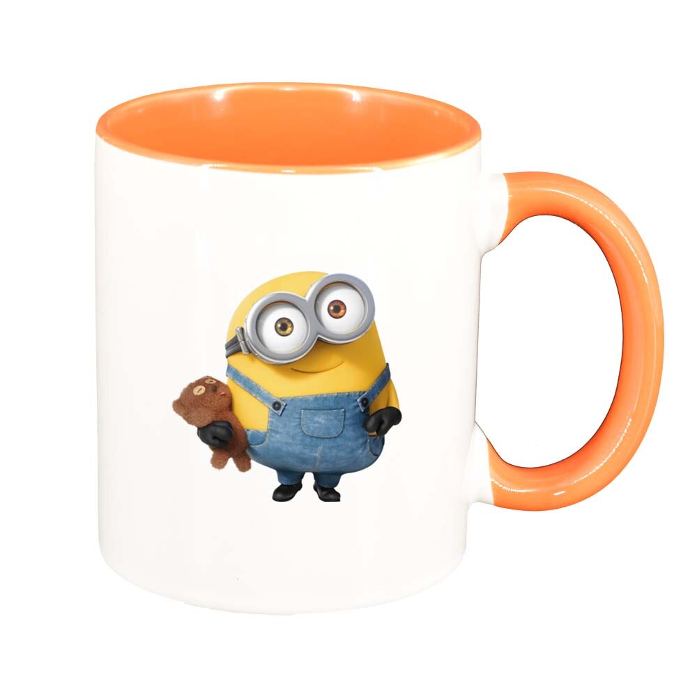 Cana Minion, interior portocaliu, 330ml, D246