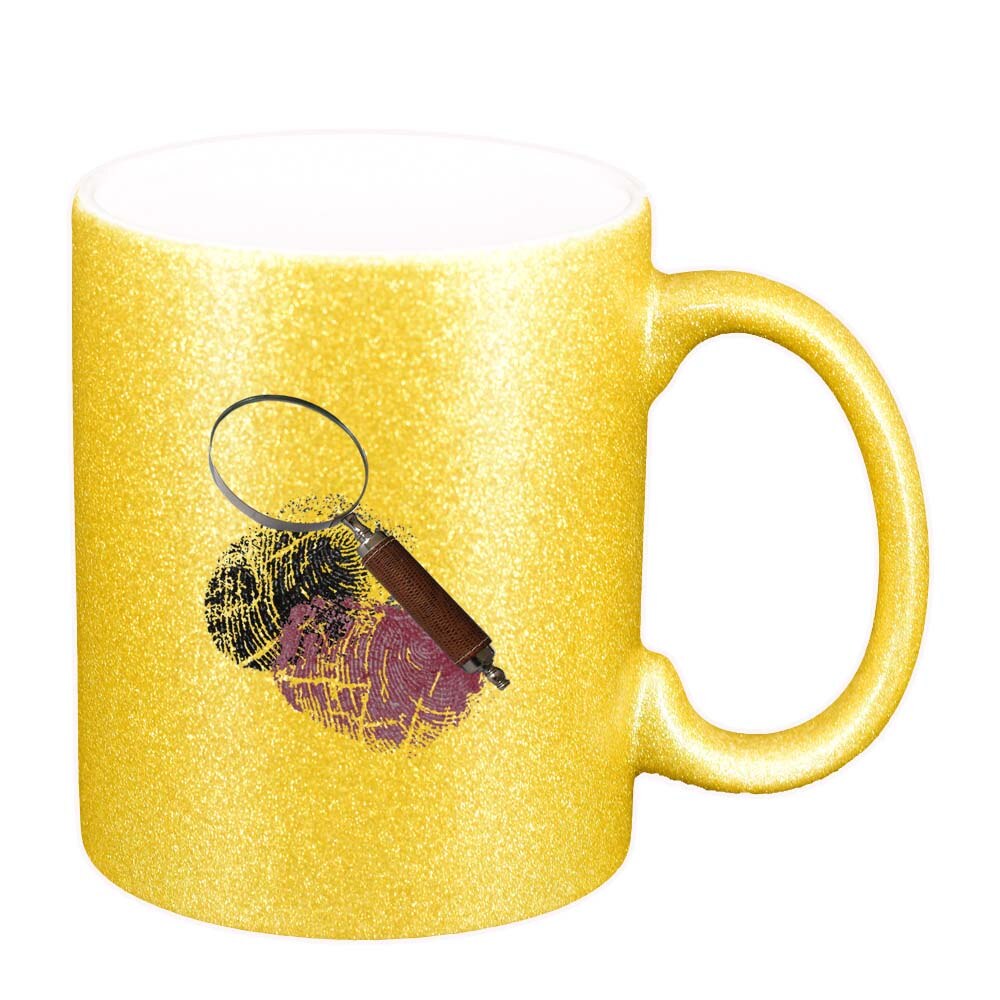 Cana Detective, auriu sidefata glitter, 330ml, D243