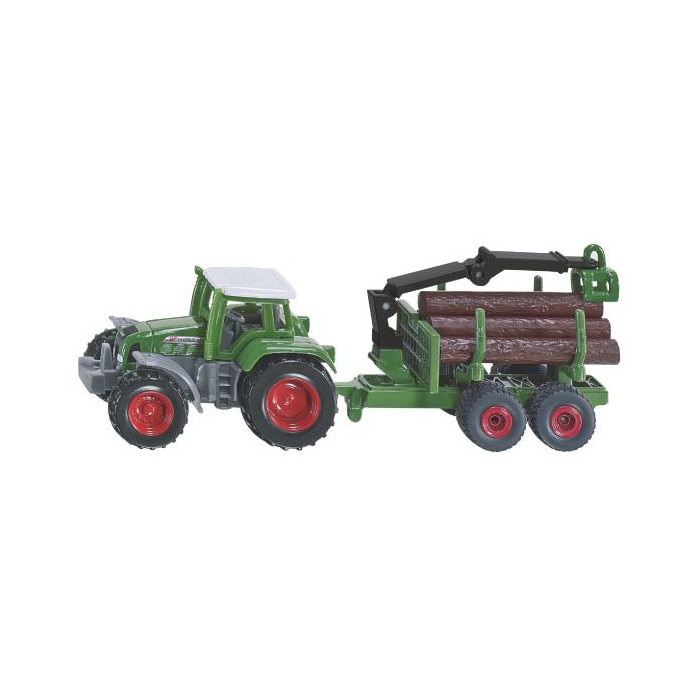 Tractor Siku Fendt with trailer