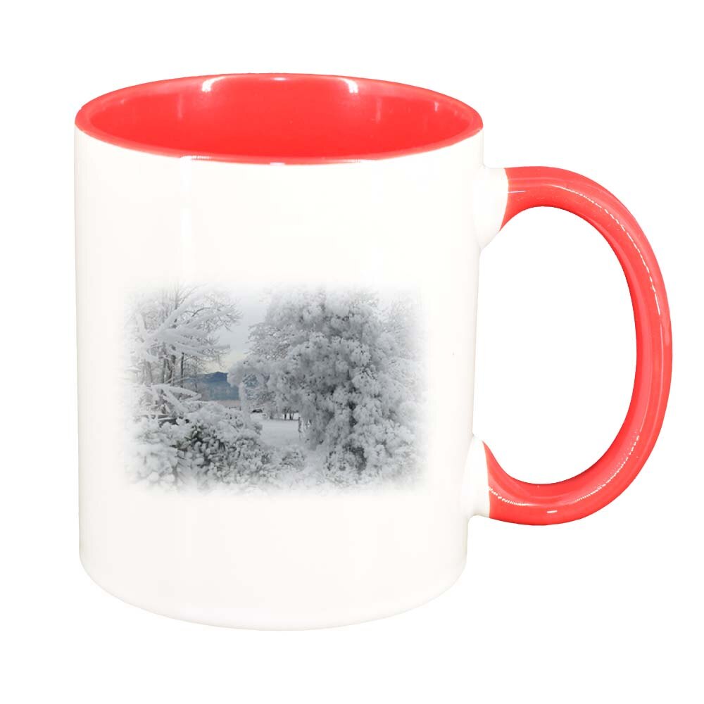 Cana Picture, interior rosu, 330ml, D257