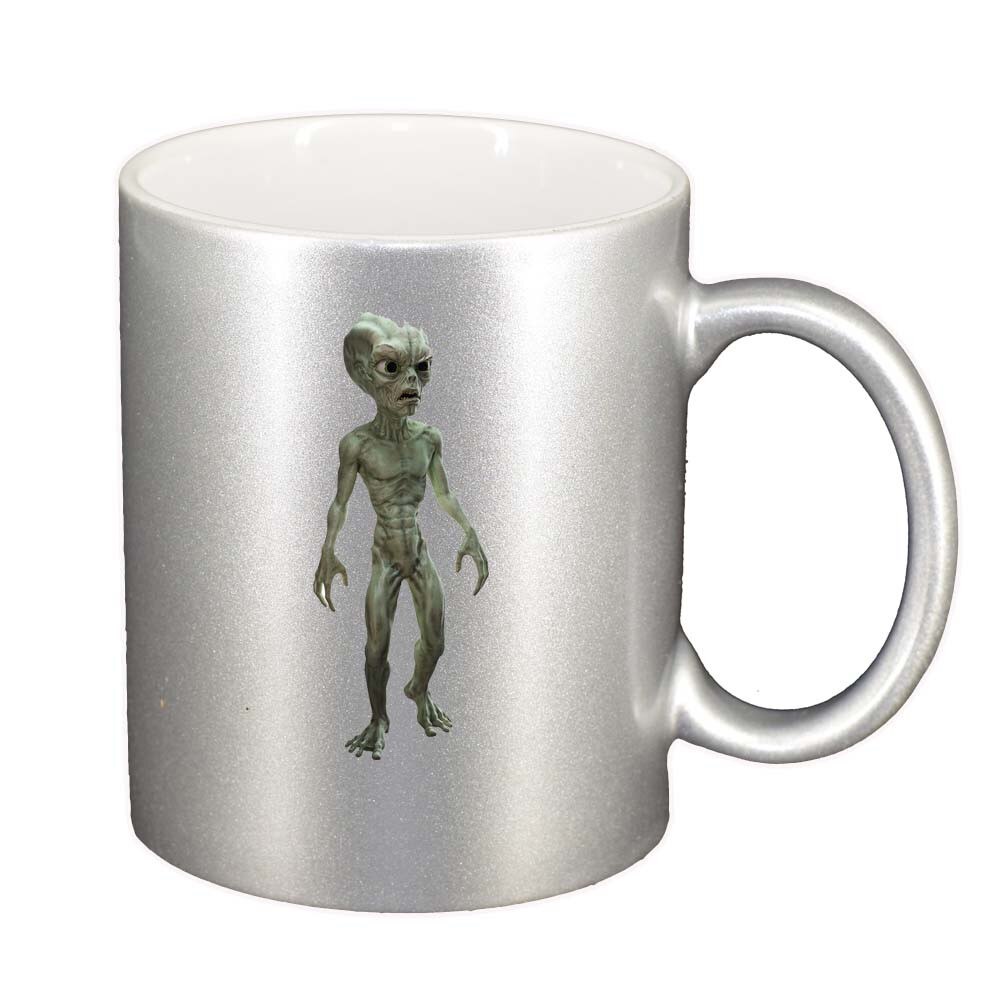 Cana Alien, argintiu sidefata, 330ml, D244