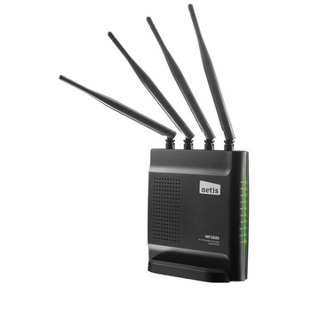 Router wireless gigabit NETIS WF2880, Dual Band AC1200, 4 antene fixe 5dBi, USB, AP, Repeater, AP+WDS, WDS, Client, Multi-SSID Router wireless gigabit NETIS WF2880, Dual Band AC1200, 4 antene fixe 5dBi, USB, AP, Repeater, AP+WDS, WDS, Client, Multi-SSID
