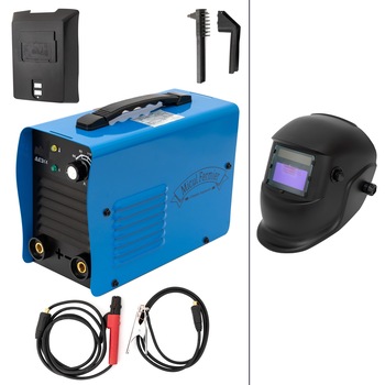 Pachet Promo 2020 Aparat de Sudura - Invertor Micul Fermier 300 Blue + Masca de sudura heliomata, 1.6-5mm, toate accesoriile sunt incluse Pachet Promo 2020 Aparat de Sudura - Invertor Micul Fermier 300 Blue + Masca de sudura heliomata, 1.6-5mm, toate accesoriile sunt incluse