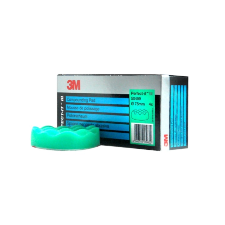 Burete polisare verde 75mm 3M