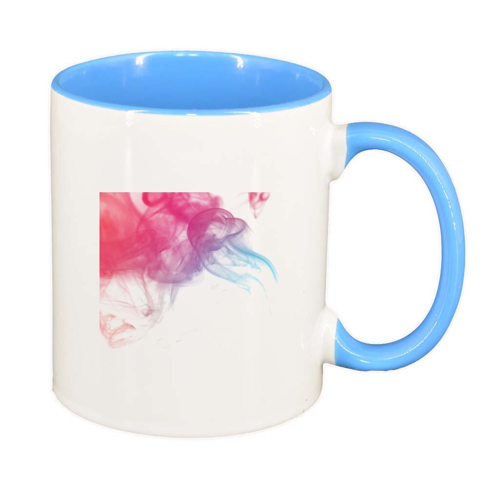 Cana Colour, interior albastru, 330ml, D266