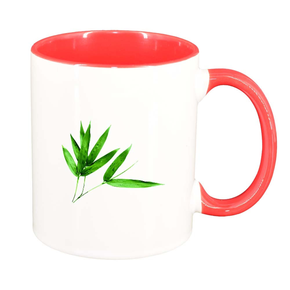 Cana Leaves, interior rosu, 330ml, D265