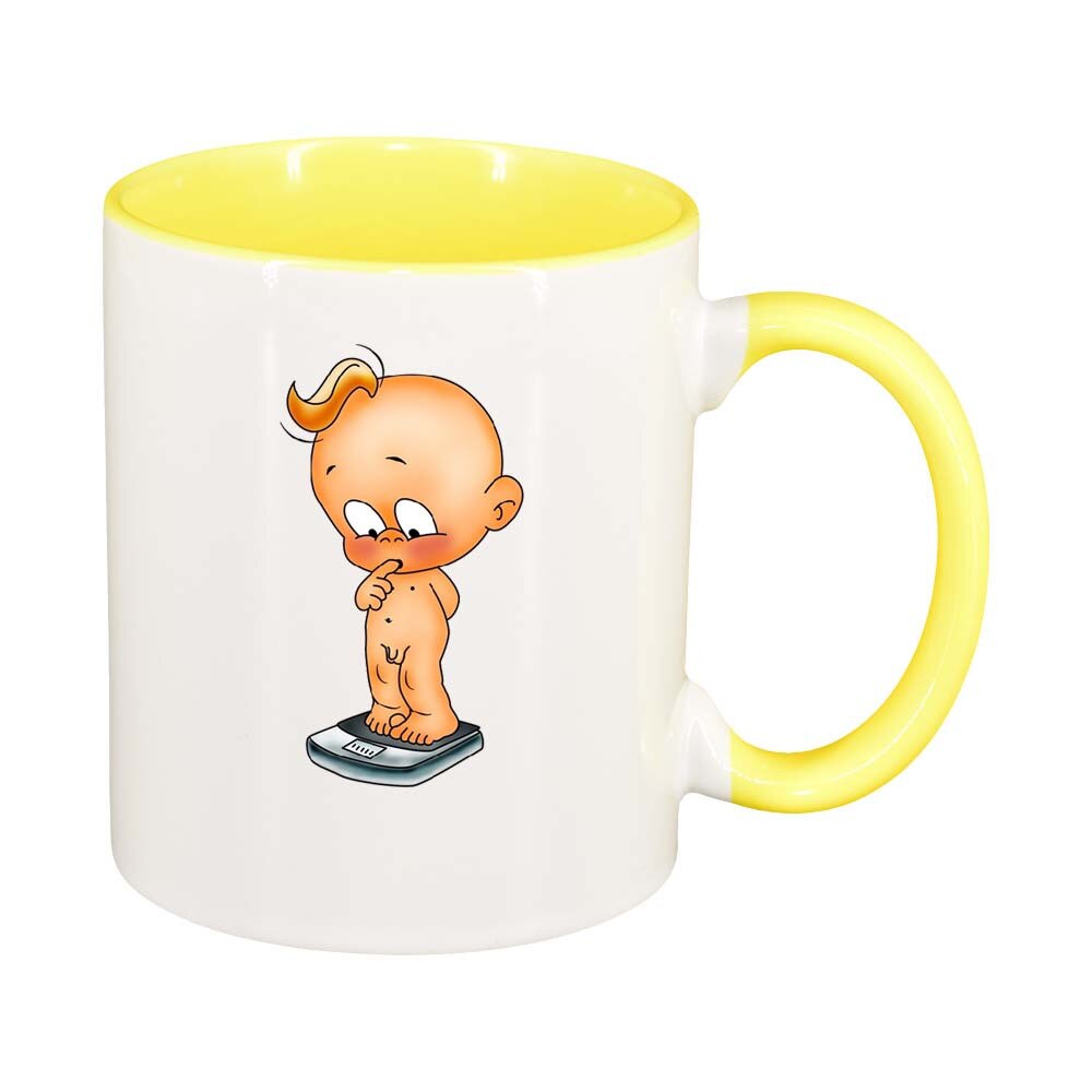 Cana Baby, interior galben, 330ml, D268