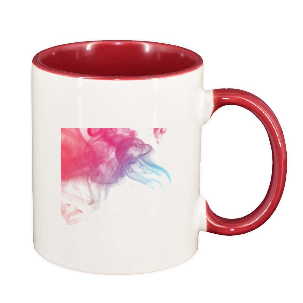 Cana Colour, interior rosu, 330ml, D266