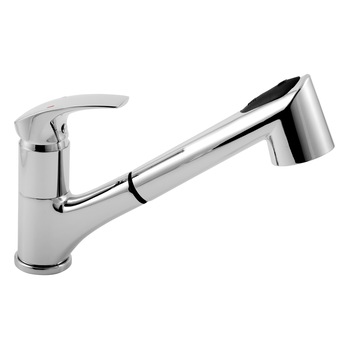 Baterie bucatarie stativa cu dus extractibil Ferro Metalia 57 Baterie bucatarie stativa cu dus extractibil Ferro Metalia 57