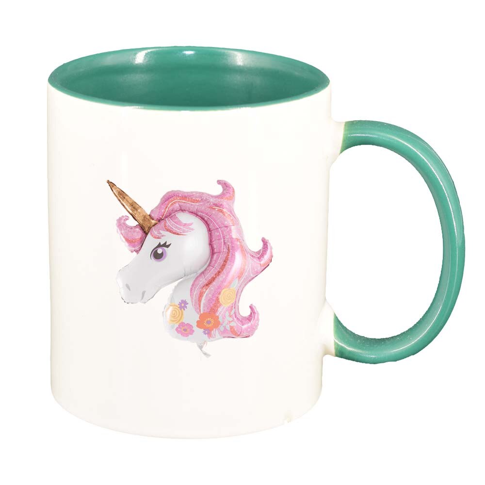 Cana Pony, interior verde, 330ml, D255