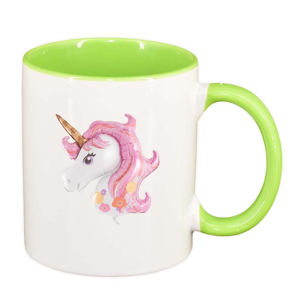 Cana Pony, interior verde deschis, 330ml, D255