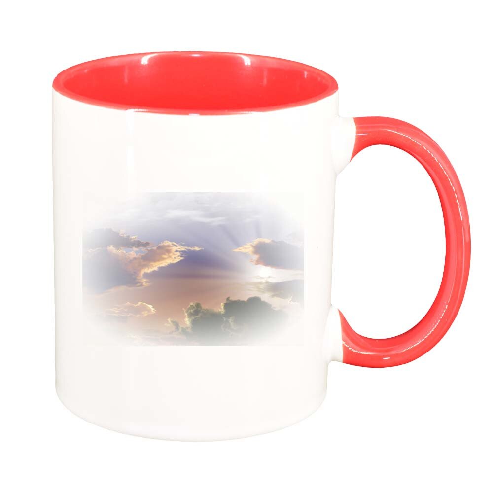 Cana Picture, interior rosu, 330ml, D256