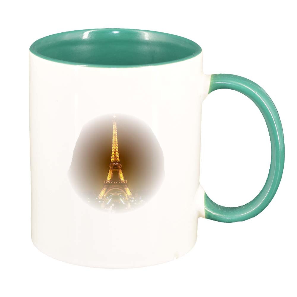 Cana Picture, interior verde, 330ml, D253