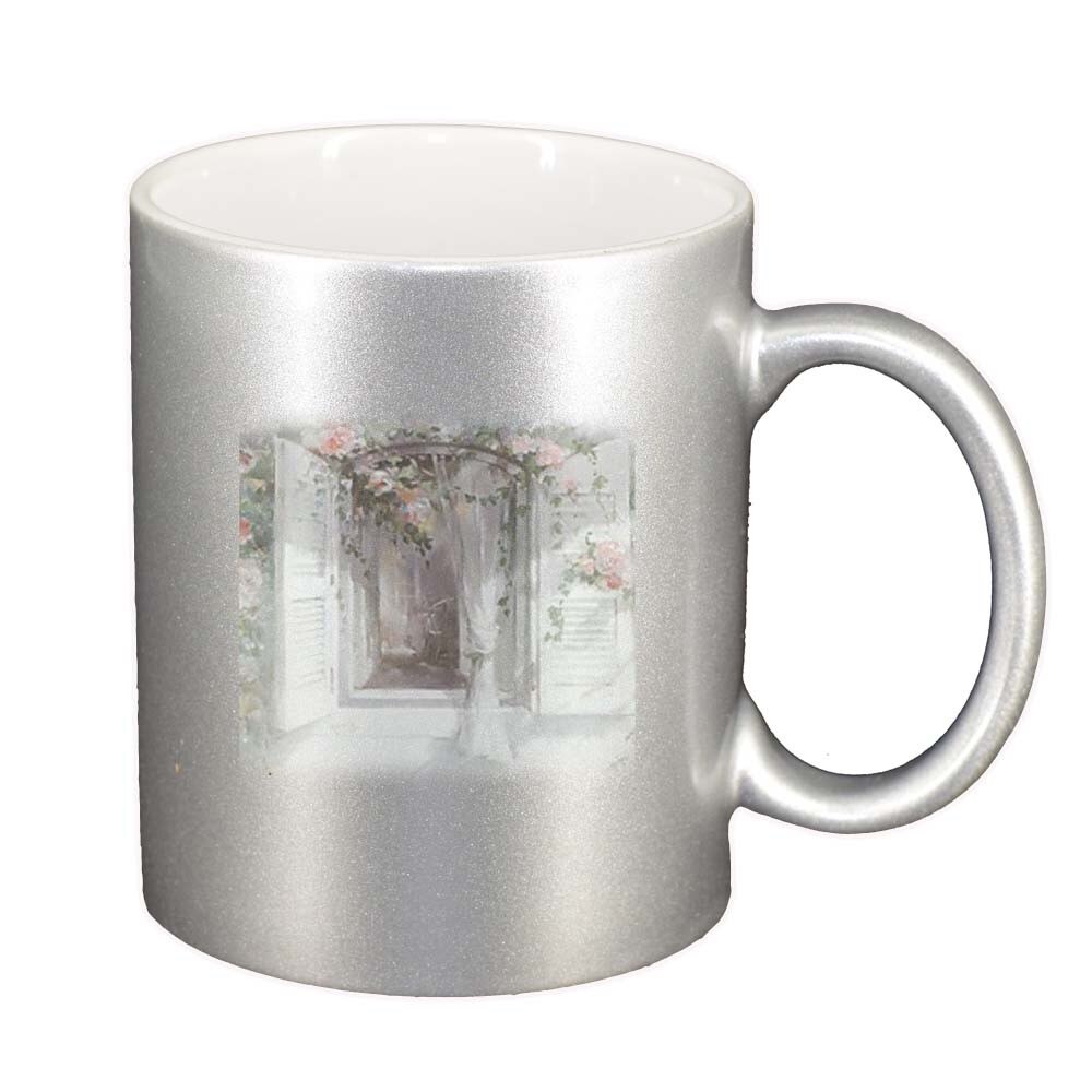 Cana Picture, argintiu sidefata, 330ml, D252