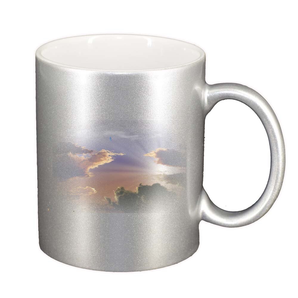 Cana Picture, argintiu sidefata, 330ml, D256