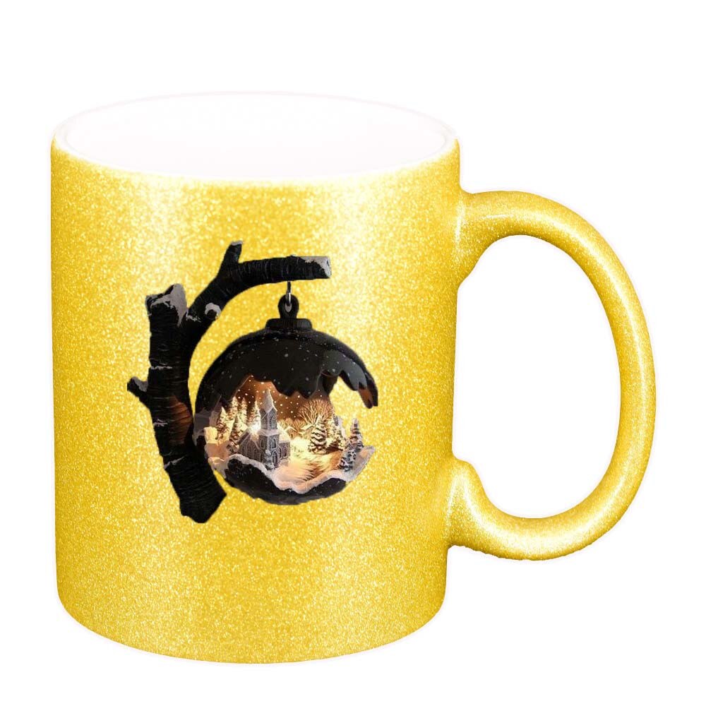 Cana Iarna, auriu sidefata glitter, 330ml, D251