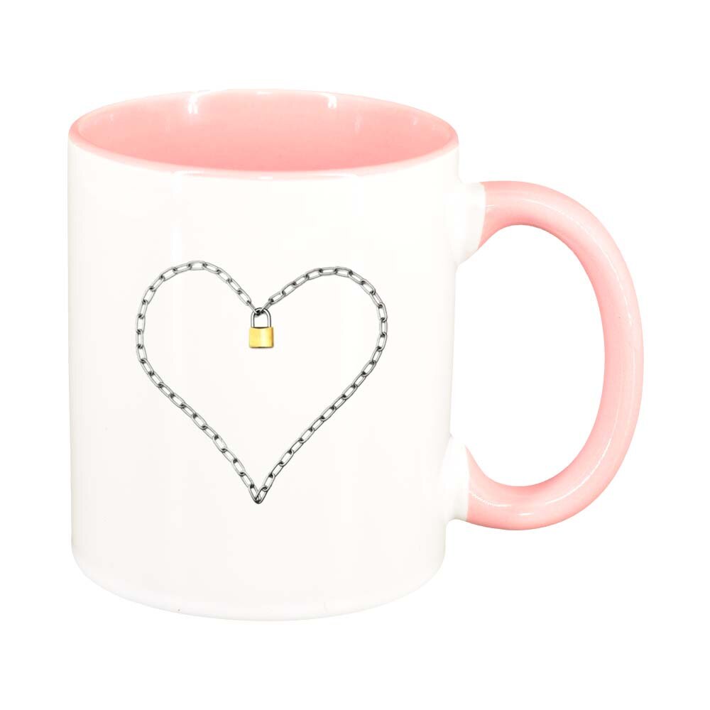 Cana Inima, interior roz, 330ml, D263