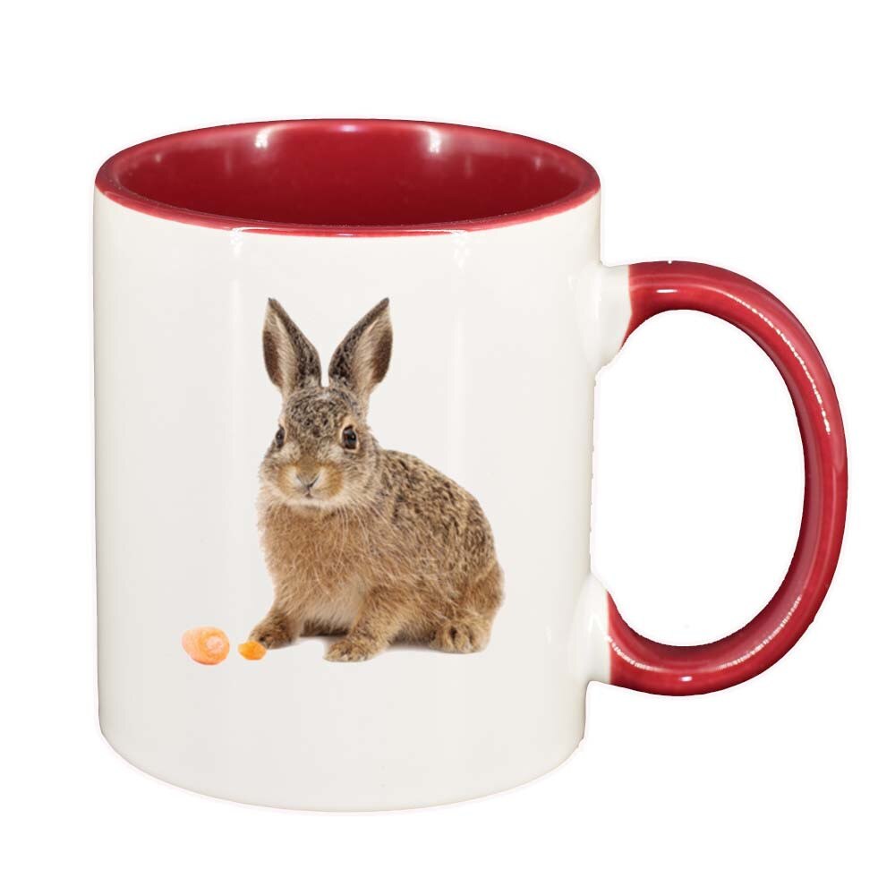 Cana Bunny, interior rosu, 330ml, D259