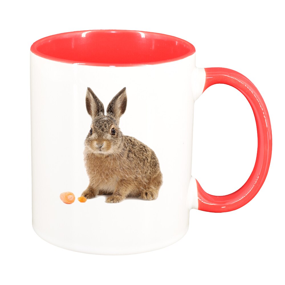 Cana Bunny, interior rosu, 330ml, D259