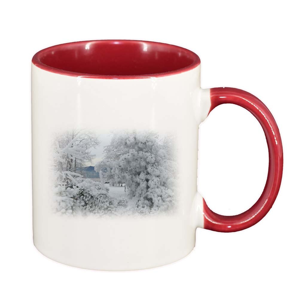 Cana Picture, interior rosu, 330ml, D257