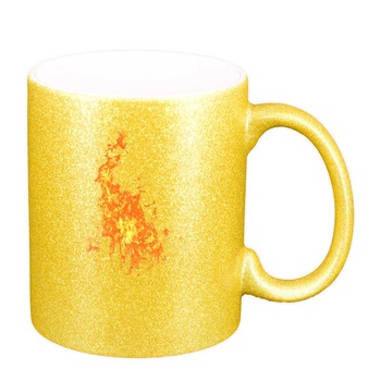 Cana Fire, auriu sidefata glitter, 330ml, D258 Cana Fire, auriu sidefata glitter, 330ml, D258
