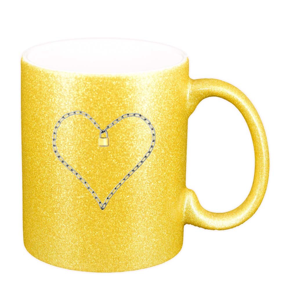 Cana Inima, auriu sidefata glitter, 330ml, D263