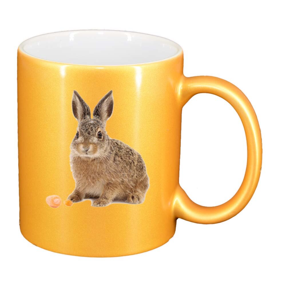 Cana Bunny, auriu sidefata, 330ml, D259