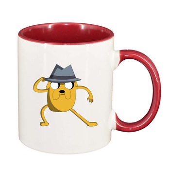 Cana Cartoon, interior rosu, 330ml, D262 Cana Cartoon, interior rosu, 330ml, D262