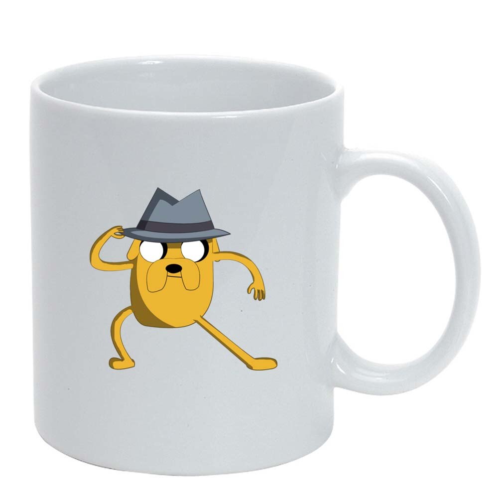 Cana Cartoon, alb, 330ml, D262