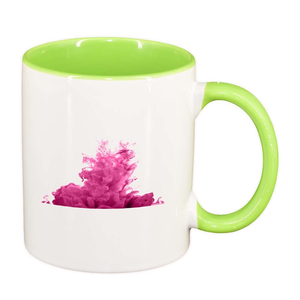 Cana Colour, interior verde deschis, 330ml, D267