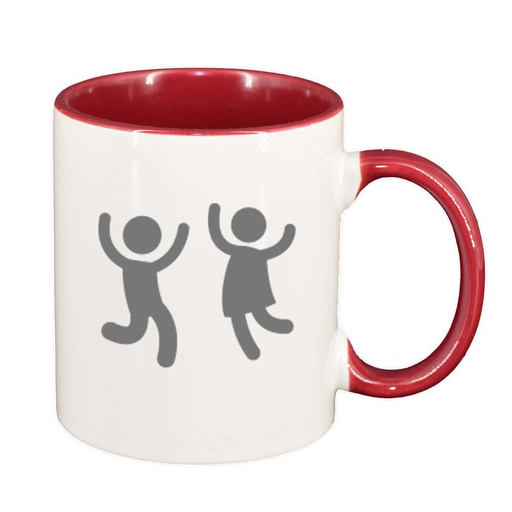 Cana Figure, interior rosu, 330ml, D264