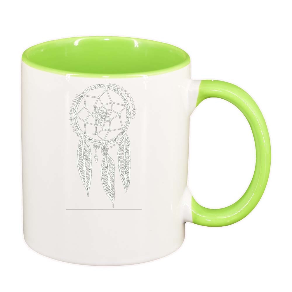 Cana Dream Catcher, interior verde deschis, 330ml, D261