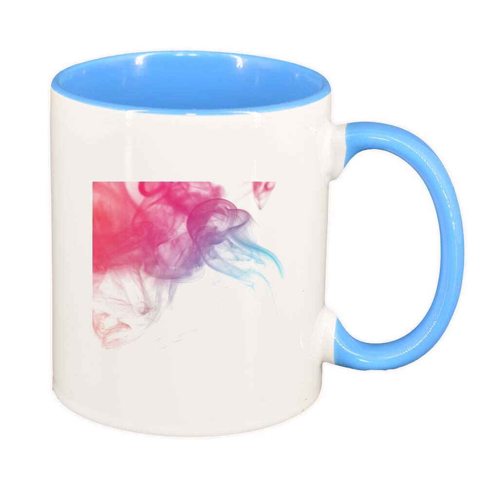 Cana Colour, interior albastru, 330ml, D273