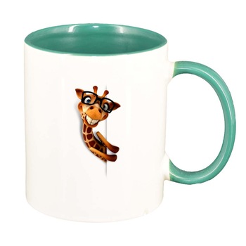 Cana Girafa, interior verde, 330ml, D275 Cana Girafa, interior verde, 330ml, D275