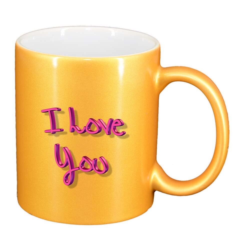 Cana I Love You, auriu sidefata, 330ml, D276