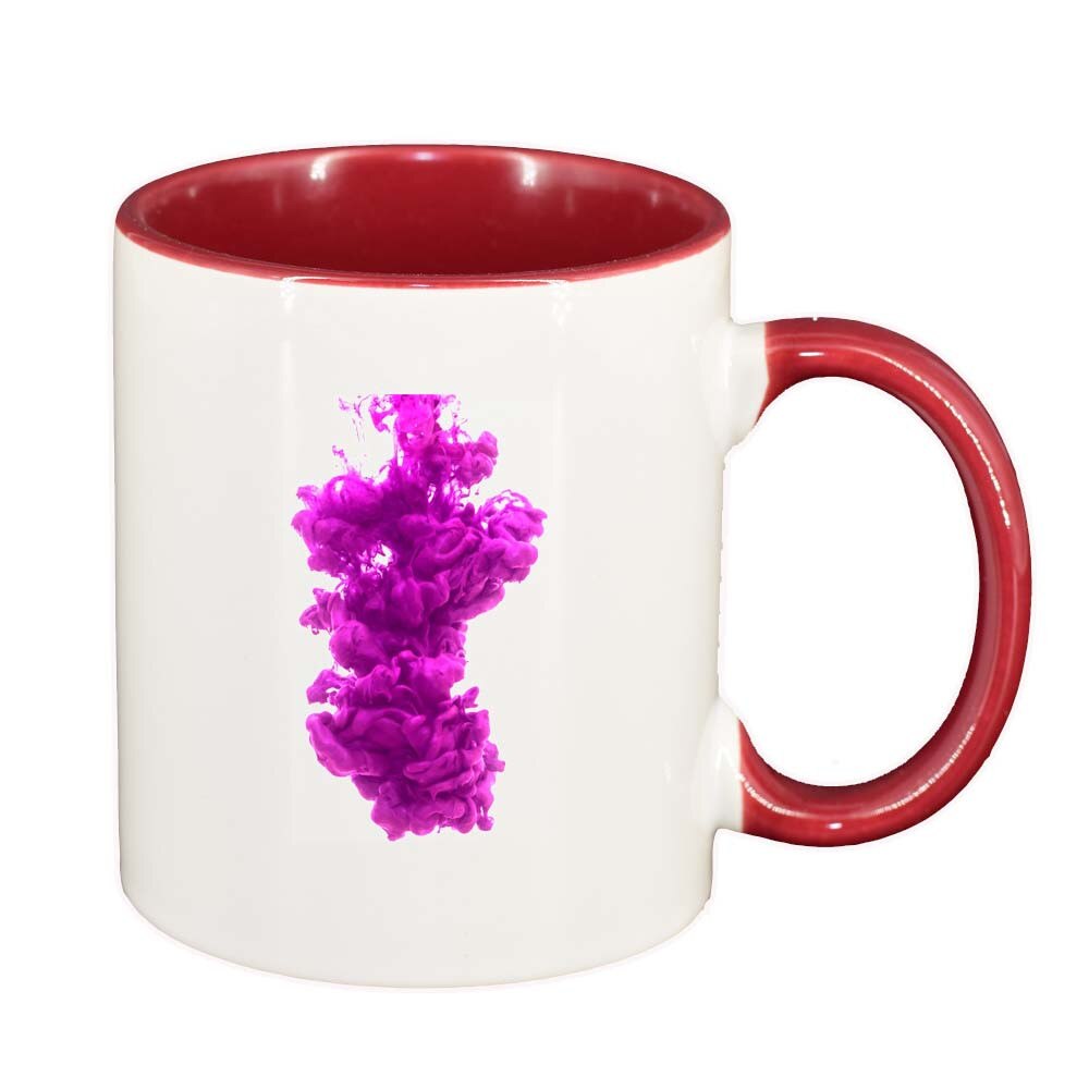 Cana Colour, interior rosu, 330ml, D274