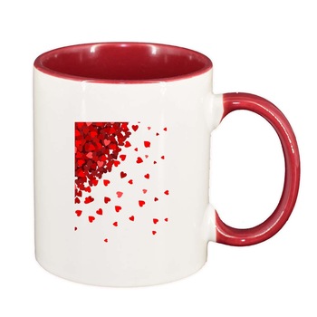 Cana Lovely, interior rosu, 330ml, D277 Cana Lovely, interior rosu, 330ml, D277