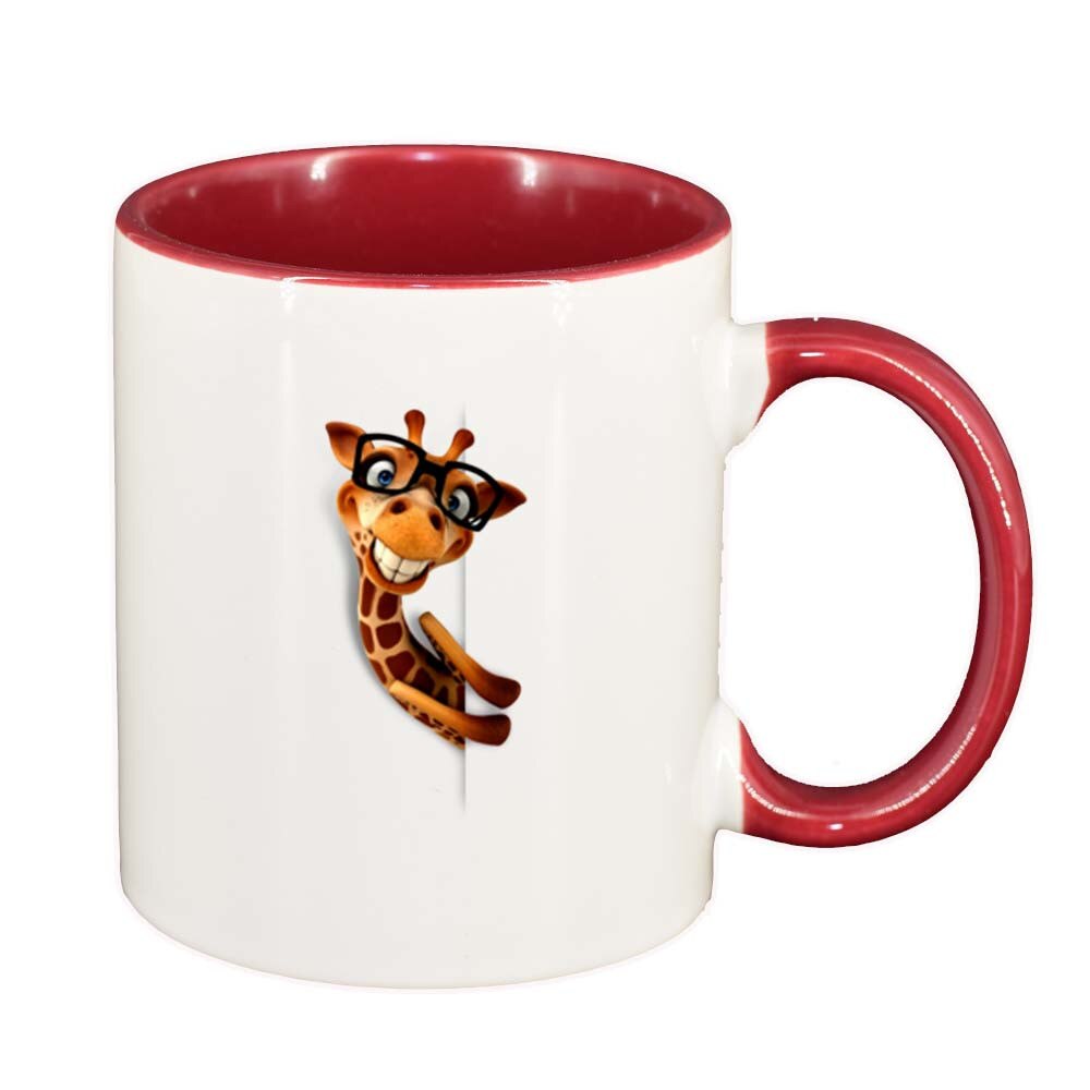 Cana Girafa, interior rosu, 330ml, D275