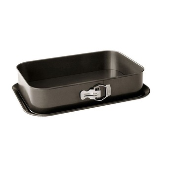 Tava copt non-stick cu fund detasabil si tava servire Tava copt non-stick cu fund detasabil si tava servire