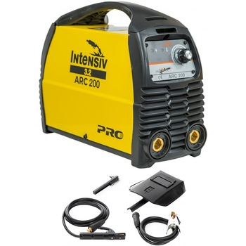 Invertor de sudura Intensiv ARC 200, 230 V, 200 A, electrod 1.6-4 mm, accesorii sudura MMA Invertor de sudura Intensiv ARC 200, 230 V, 200 A, electrod 1.6-4 mm, accesorii sudura MMA
