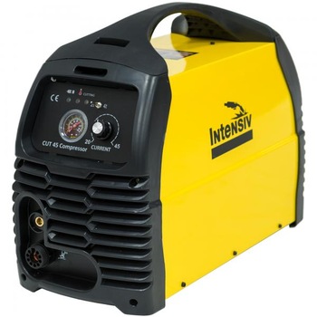 Aparat de taiere cu plasma Intensiv CUT45, 230 V, 40 A, compresor incorporat, aprindere cu inalta frecventa, monofazat Aparat de taiere cu plasma Intensiv CUT45, 230 V, 40 A, compresor incorporat, aprindere cu inalta frecventa, monofazat