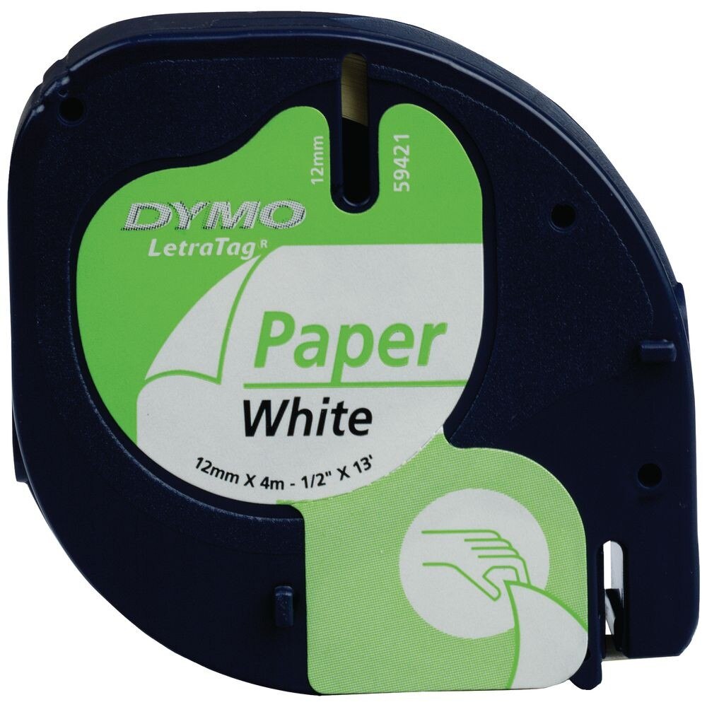 Banda Originala Dymo DY91200, 12mm x 4m, Alb, S0721510
