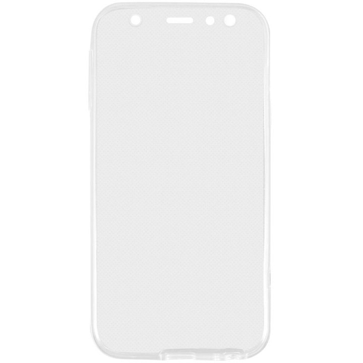Предпазен калъф Lemontti Full Cover 360 за Samsung Galaxy A6 Plus 2018, Transparent
